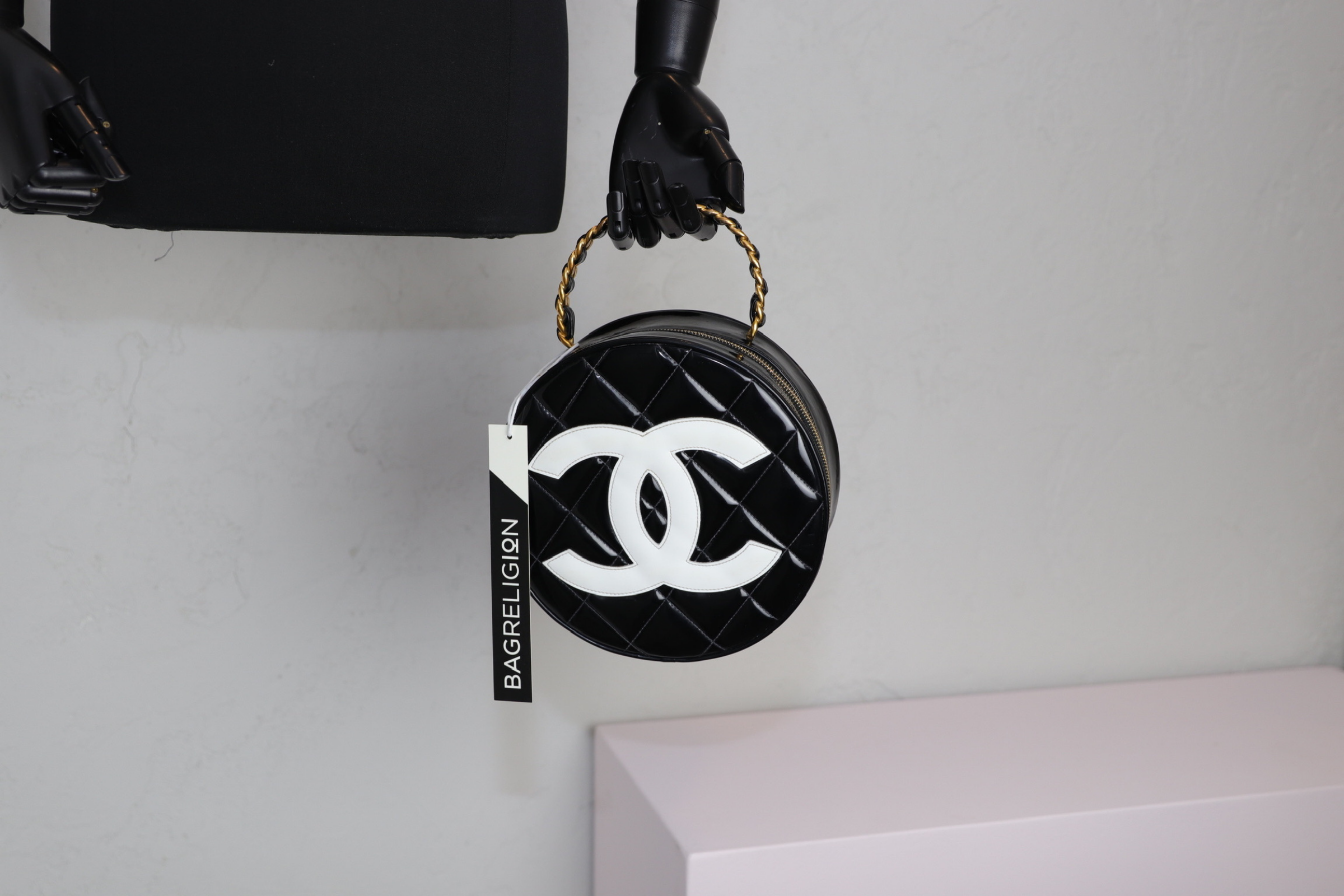 Chanel Icons Flap Bag  Black Shoulder Bags Handbags  CHA558130  The  RealReal