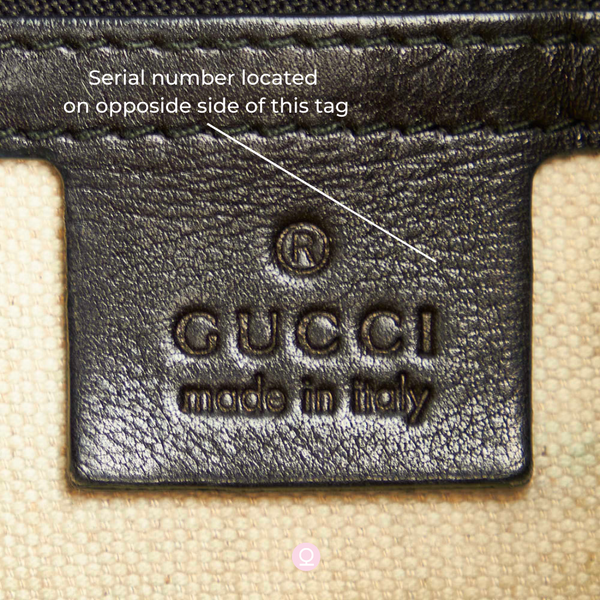 GUCCI BAG SERIAL NUMBERS: WHAT YOU NEED TO KNOW - The Revury