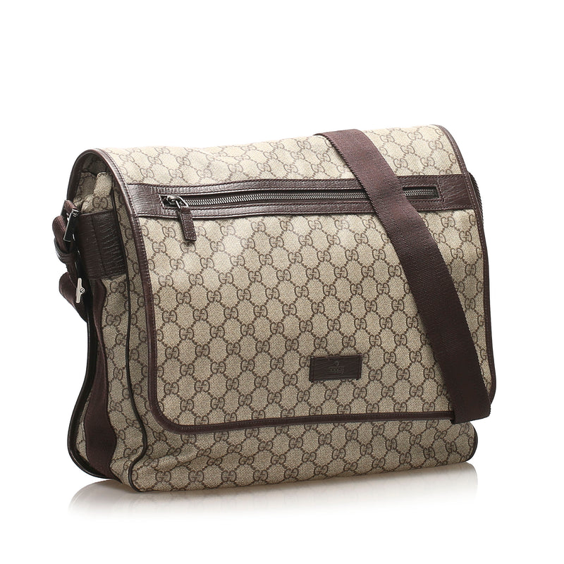 Gucci GG Supreme Crossbody Bag Brown | Bag Religion