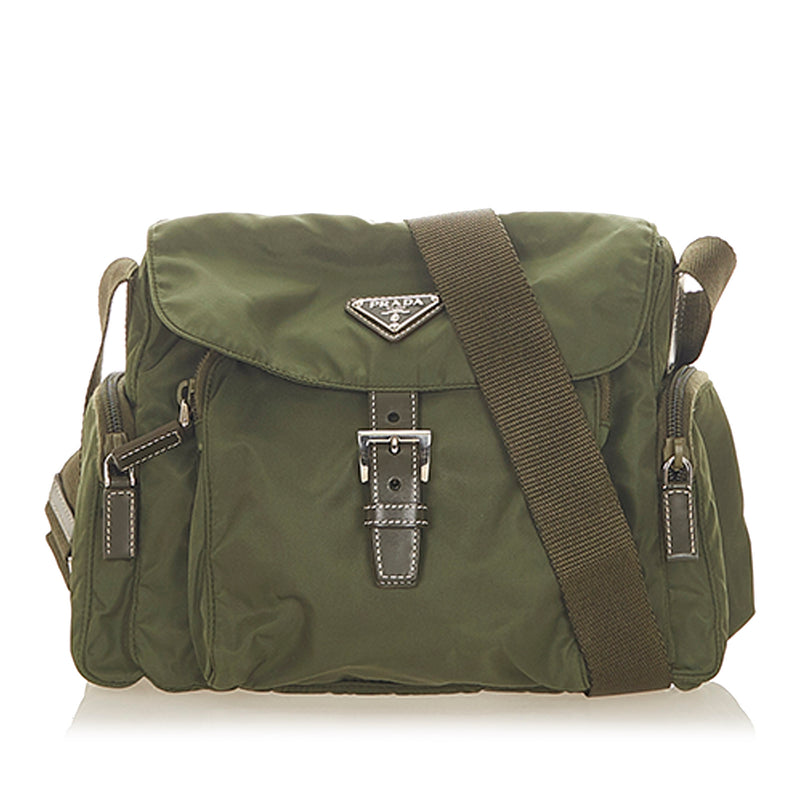 Tessuto Crossbody Bag Green | Bag Religion