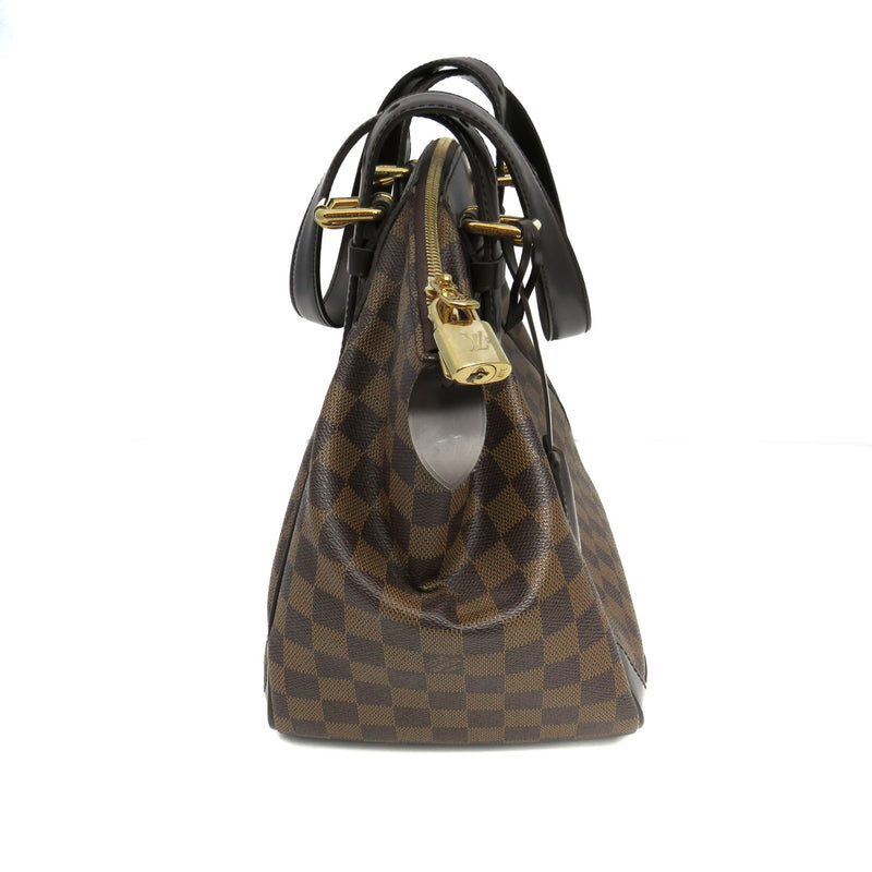 1870 LOUIS VUITTON VERONA MM DAMIER N41118 Brown Shoulder Bag Handbag  Full Set  eBay