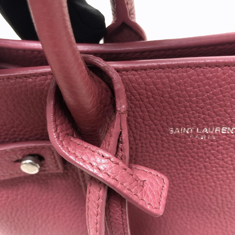 Nano Sac De Jour in Burgundy Leather | Bag Religion