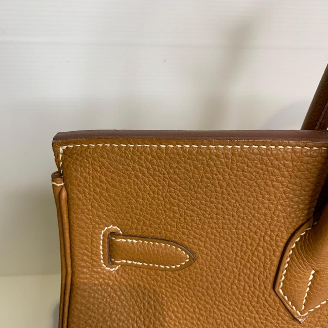 HERMES Birkin 35 Gold Togo Leather PHW – Bag Religion