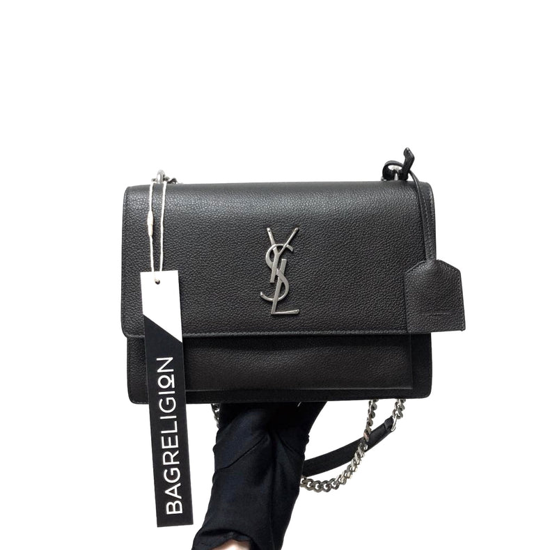 Medium Dark Grey Sunset Monogram Bag | Bag Religion