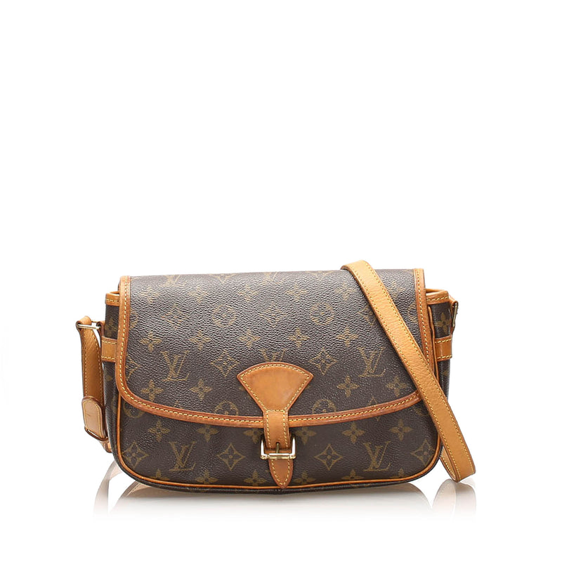 Louis Vuitton Vintage Monogram Canvas Sologne Shoulder Bag SHFLA2I2e   LuxeDH