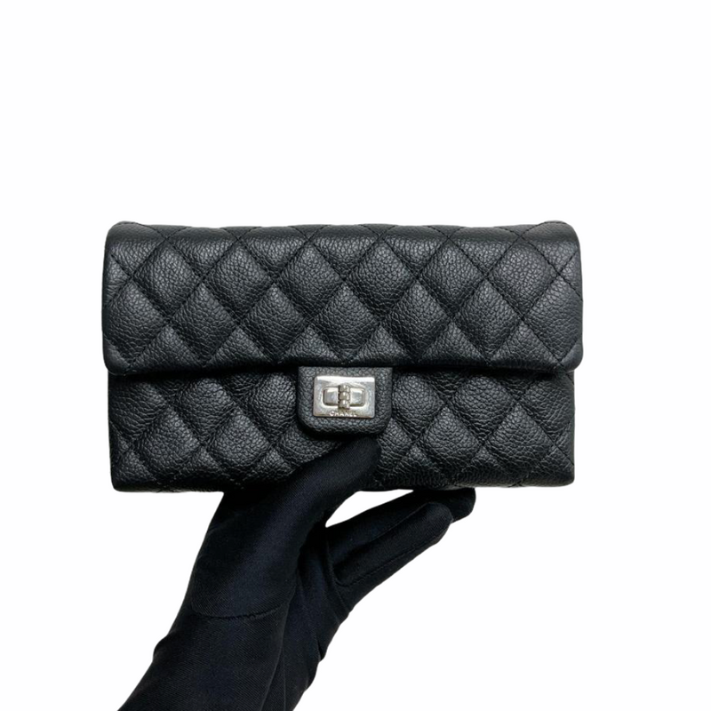 Grained Calfskin Quilted  Reissue Flap Belt Bag Clutch Black | Bag  Religion