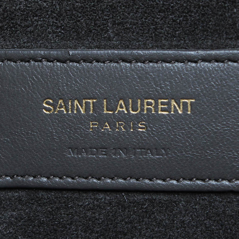 Sac de Jour Embossed Leather Satchel Gray | Bag Religion