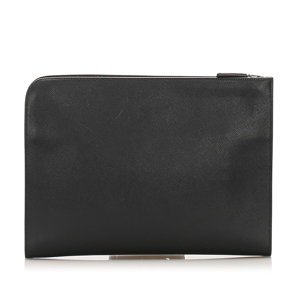 Prada Saffiano Clutch Bag Black | Bag Religion