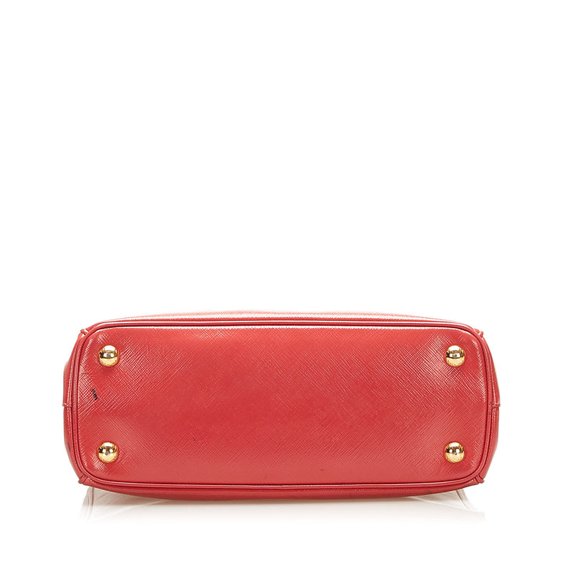 Saffiano Galleria Handbag Red | Bag Religion