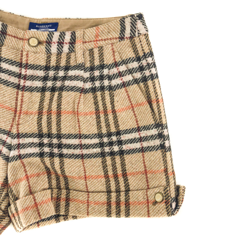 Vintage Burberry Blue Label Plaid Shorts (size 28) | Bag Religion