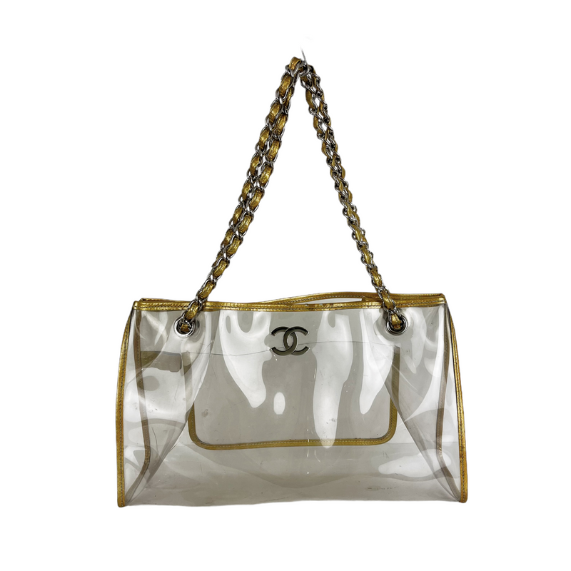 PVC Shopper Tote Clear SHW | Bag Religion