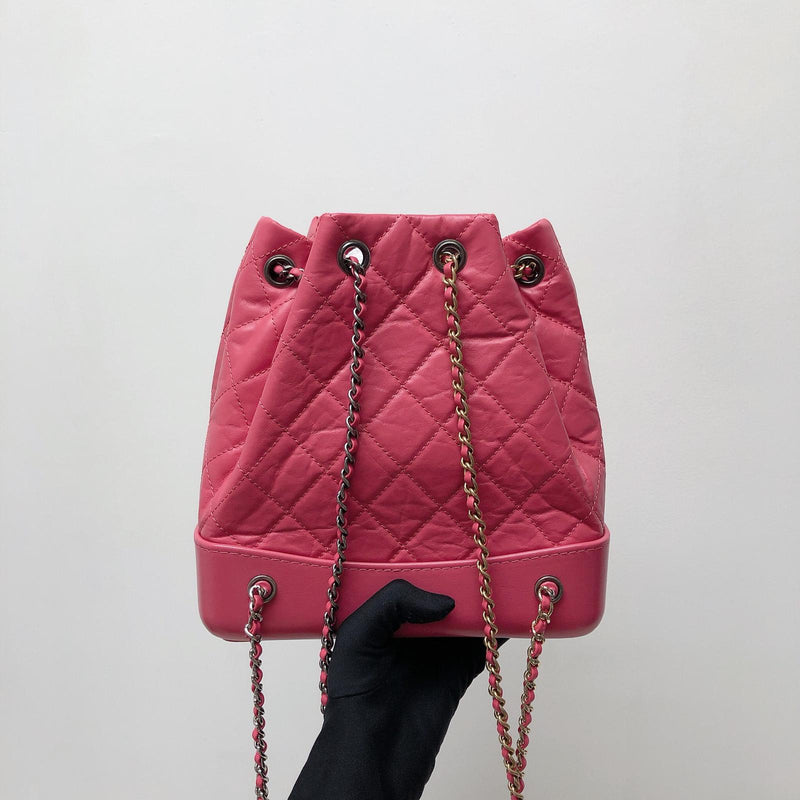 Chanel Gabrielle Backpack Quilted Calfskin Small at 1stDibs  chanel  backpack gabrielle chanel gabrielle backpack white gabrielle chanel  backpack