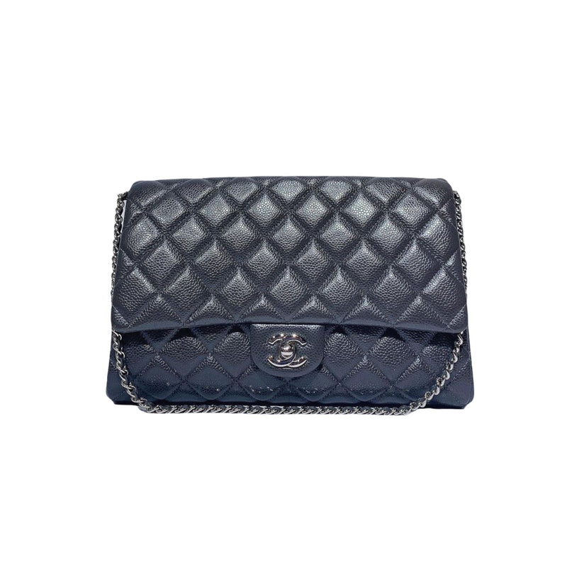 Chanel Classic Clutch With Chain Flap Bag in True Red Caviar  SOLD