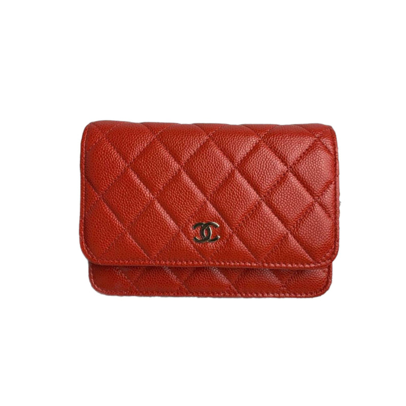 WOC Mini Red Leather SHW | Bag Religion