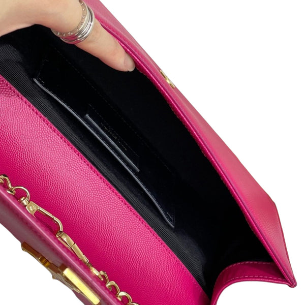 Monogram Cassandre Clutch Leather Hot Pink GHW | Bag Religion