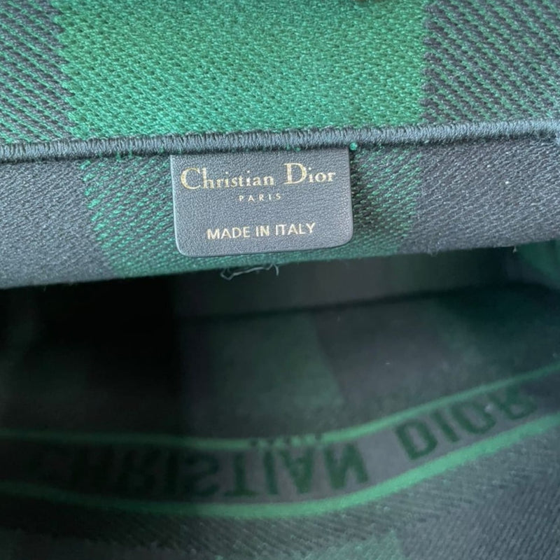 Christian Dior 2021 Large Oblique Book Tote  Green Totes Handbags   CHR335342  The RealReal