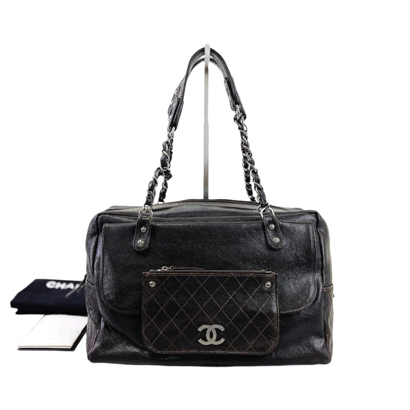 Chanel Vintage Boston Bag  Designer WishBags