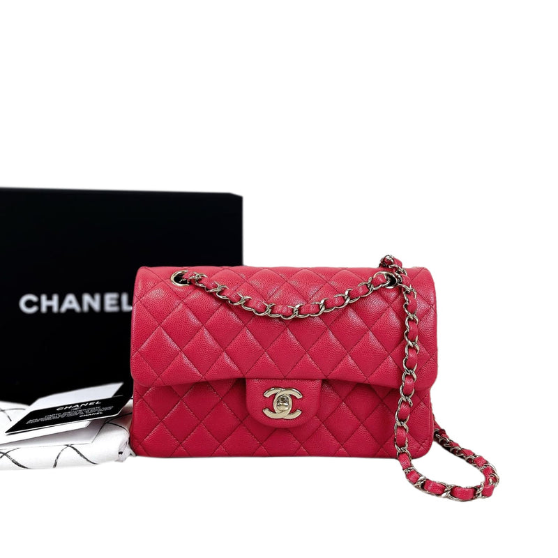 chanel small classic double flap bag