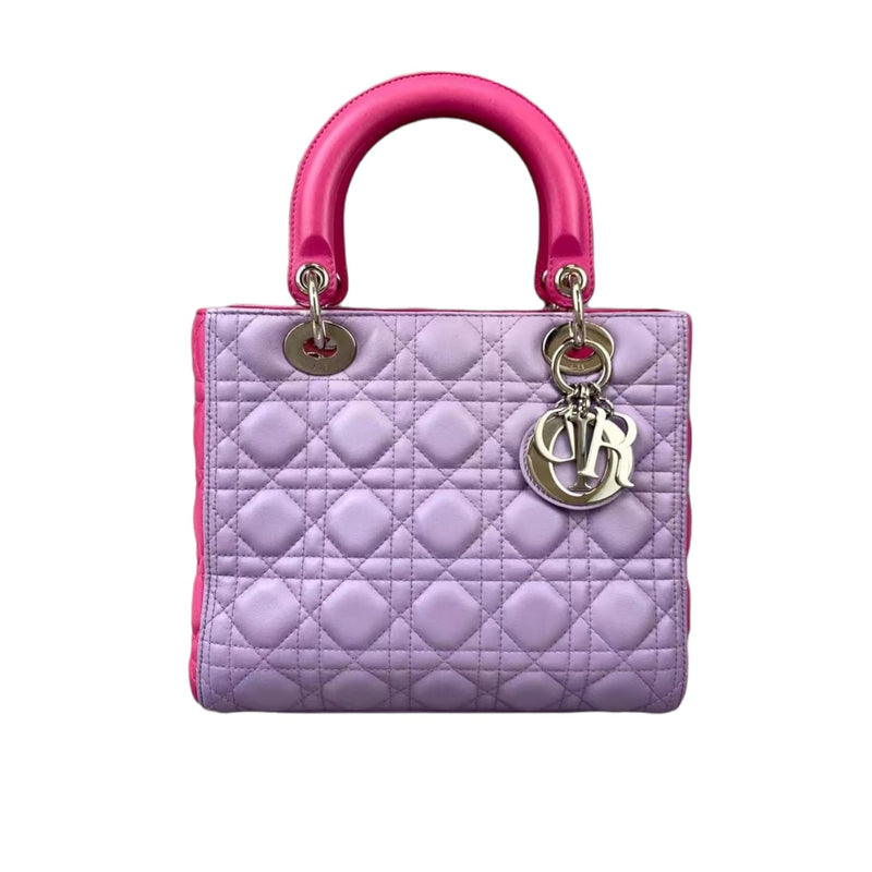 CHRISTIAN DIOR Lady Dior Small Bag Purple  REAWAKE