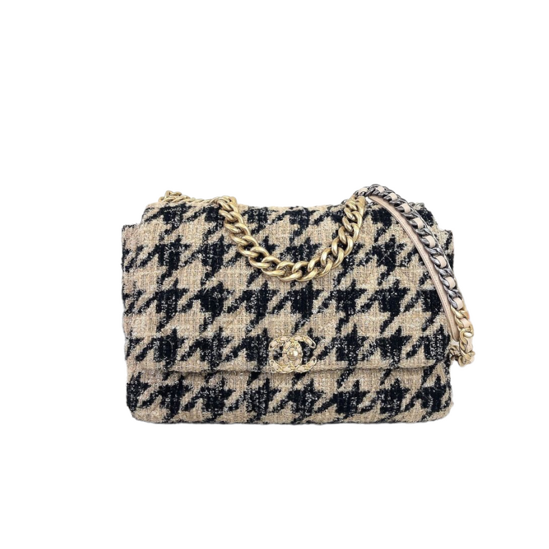 Chanel 23C Houndstooth Weaving Flap Bag Luxury Bags  Wallets on Carousell