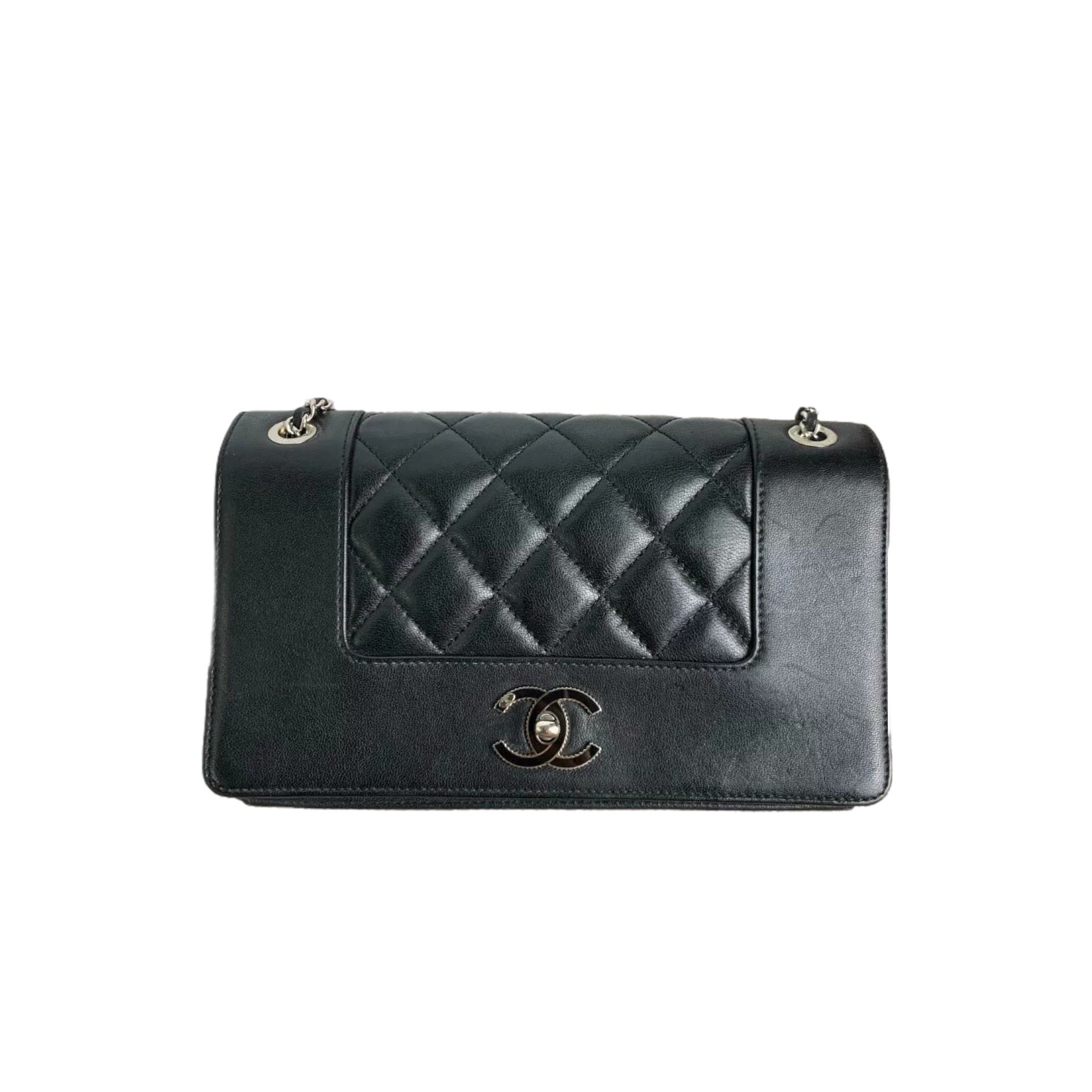 Chanel Mademoiselle Enamel Flap Bag  Home