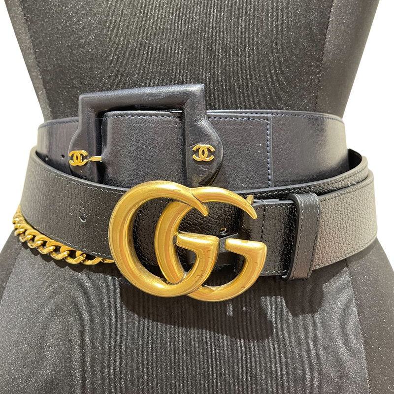 Marmont Belt size 80 Black GHW | Bag Religion