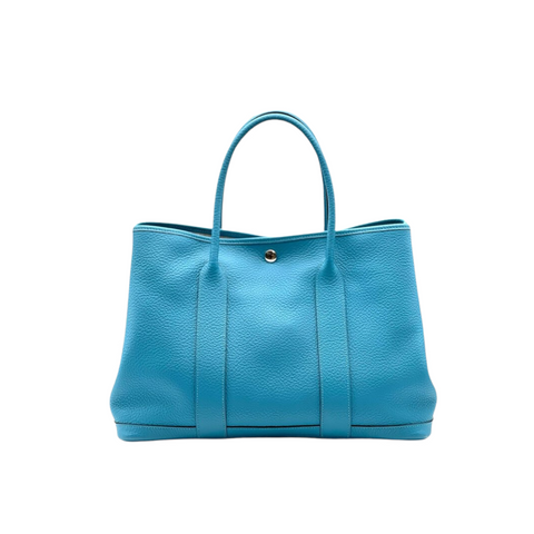 Lindy 30 in Blue Nuit with Rouge Tomate Interior | Bag Religion