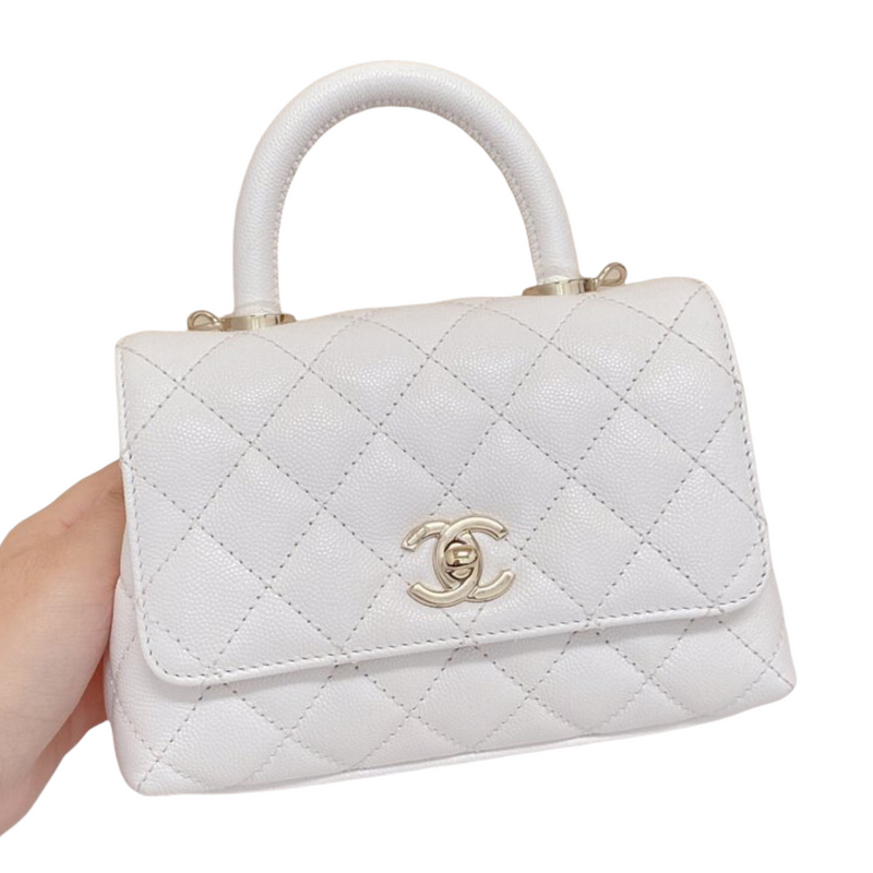 Chanel Coco Handle Mini 24cm Luxury Bags  Wallets on Carousell