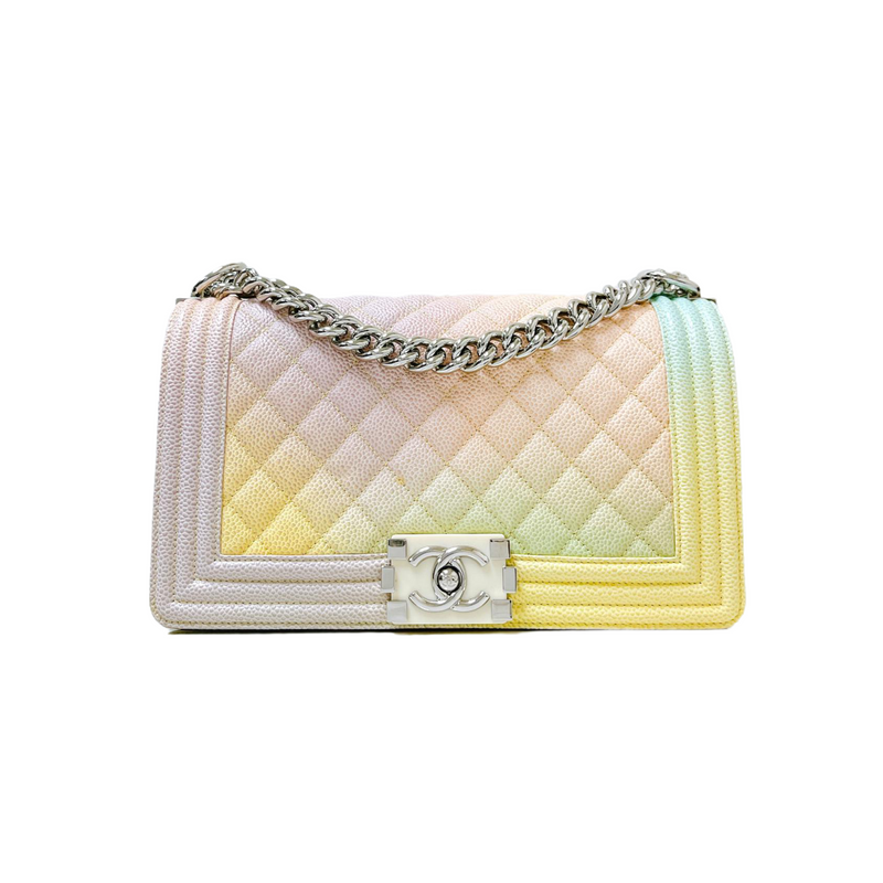 Chanel Super Rare Boy In Rainbow Colours  Trésor Vintage