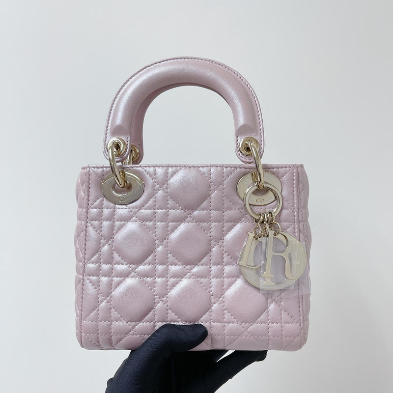 Dior Mini Lady Dior Pearl Pink – Bag Religion
