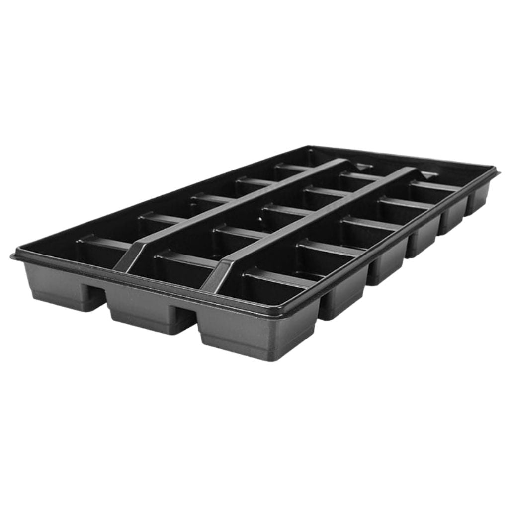 4.25 Black Deep Square Greenhouse Pots - P107D - Grower's Solution