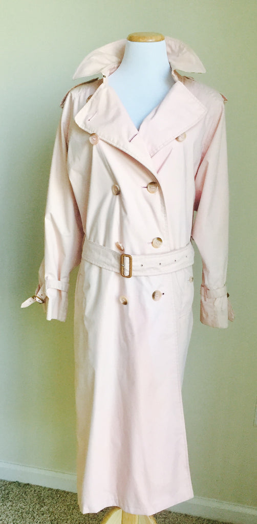 white burberry trench coat