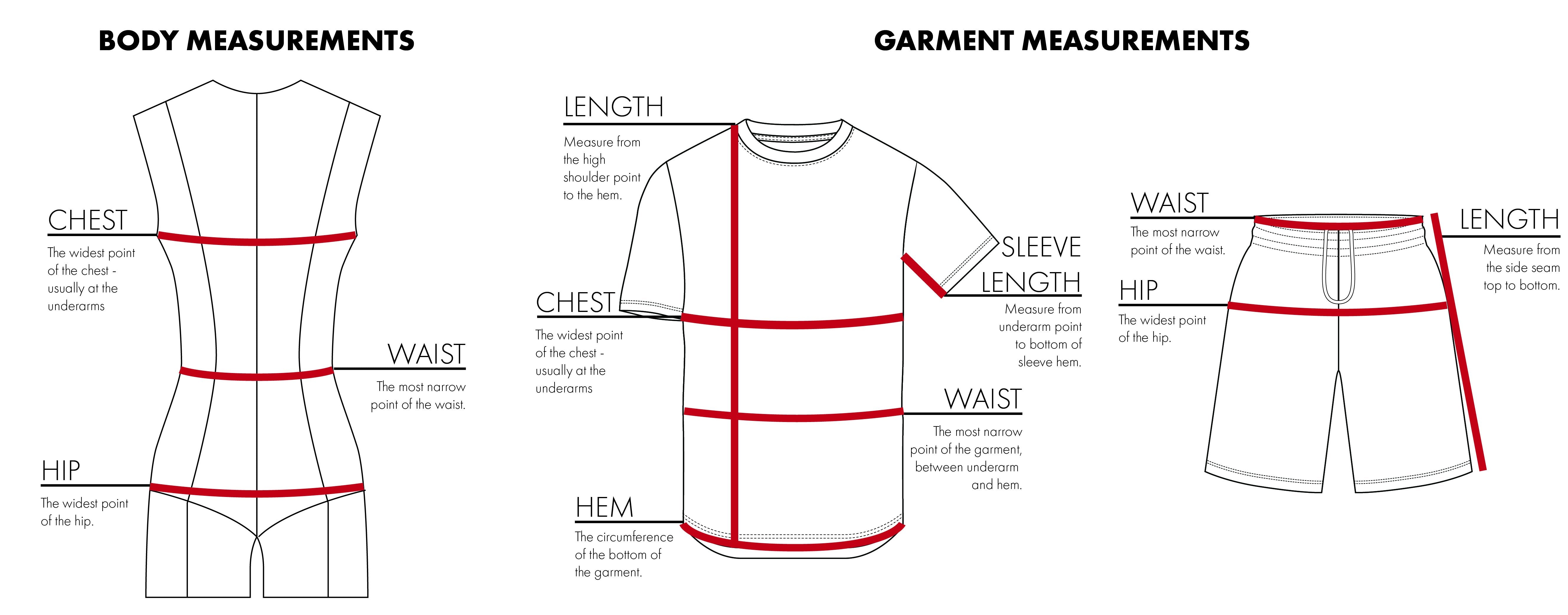 Size Guide – FE Teamwear