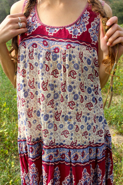 1970s Gauzy Indian Sun Dress – Honeywood