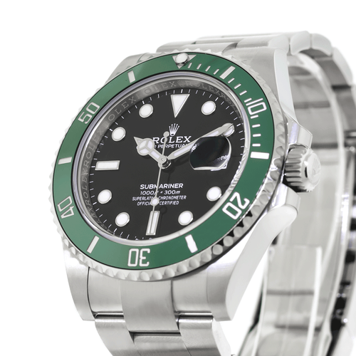 buy a Rolex 126610LV Submariner Date Green Bezel Stainless Steel