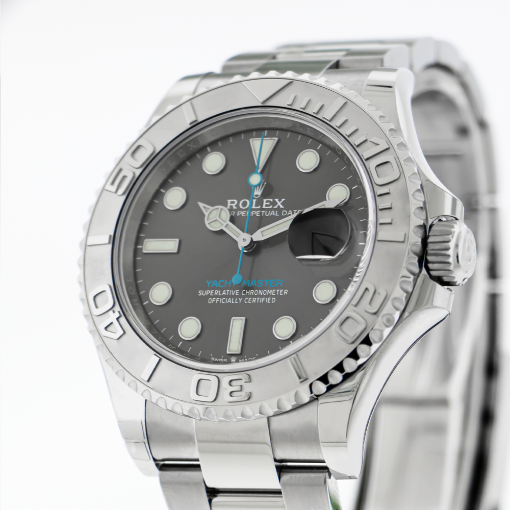 Rolex Yacht-Master Dark Rhodium Dial & Platinum Bezel 126622 | Da Vinci ...