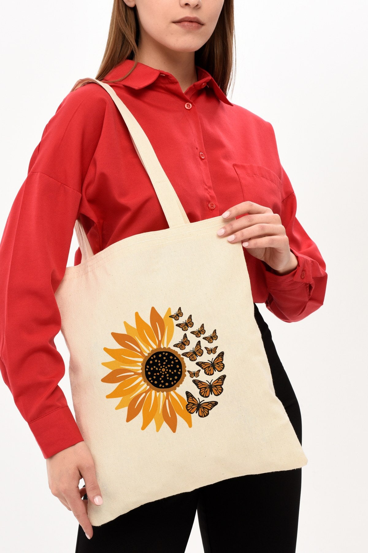 Geanta Tote 0888, Crem, 40x40x35 cm