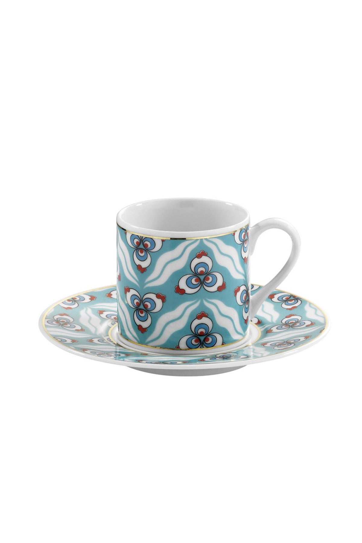 Set cești de cafea, Multicolor, 6x5x6 cm