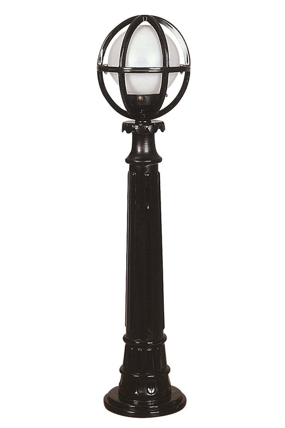 Lampă de Podea pentru exterior, Negru, 20x110x20 cm