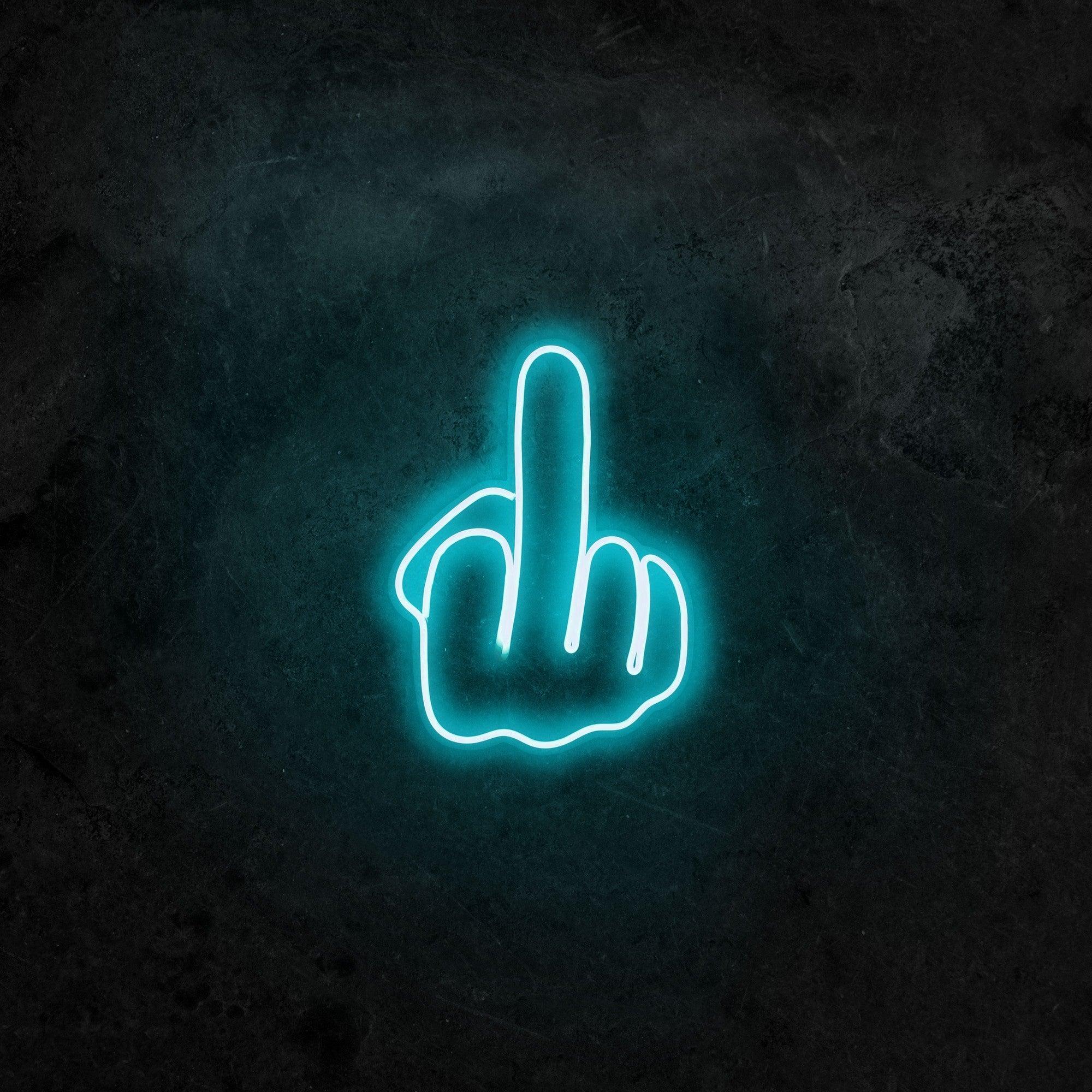 Aplica de Perete Neon Middle Finger