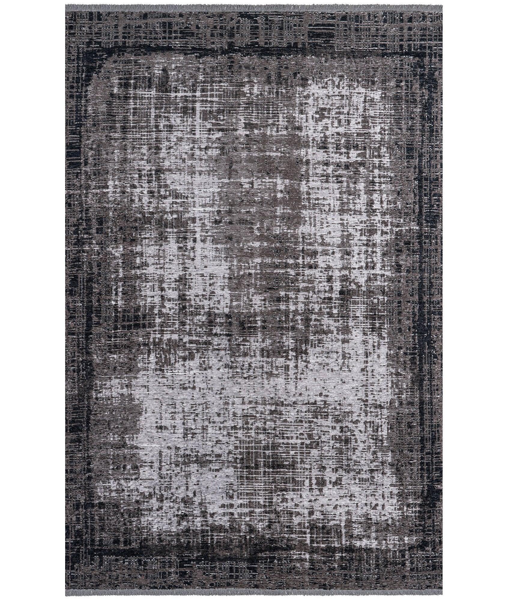 Covor de Hol Vurug, Lavabil, Gri, 75x150 cm