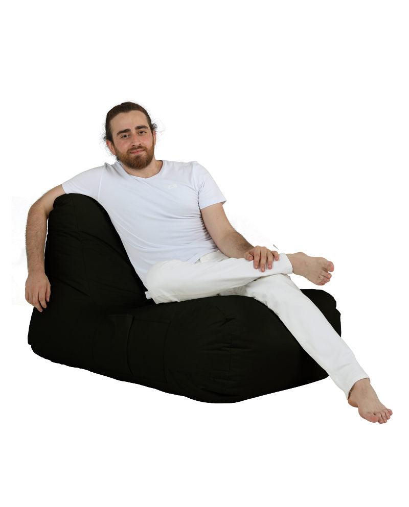 Fotoliu puf dehusabil, Interior/exterior, impermeabil, Garden Bean Bag, 105 x 75 x 65 cm