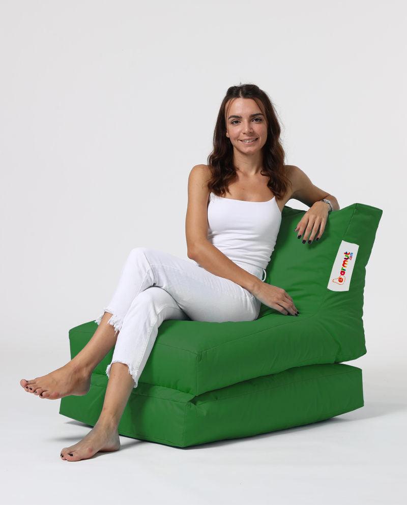 Fotoliu Puf Extensibil, Garden Bean Bag Large, 55 x 40 x 40 cm