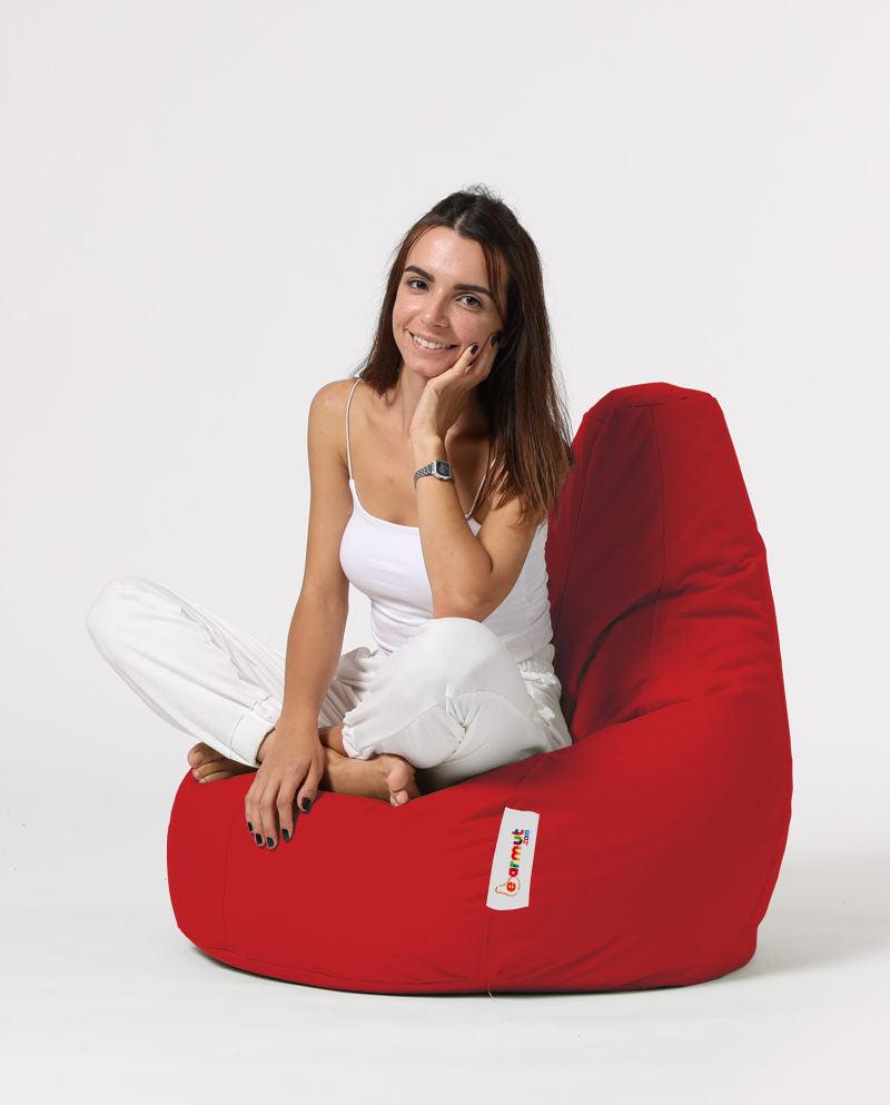 Fotoliu Puf tip Sac, Garden Bean Bag Large, 80 x 80 x 33 cm