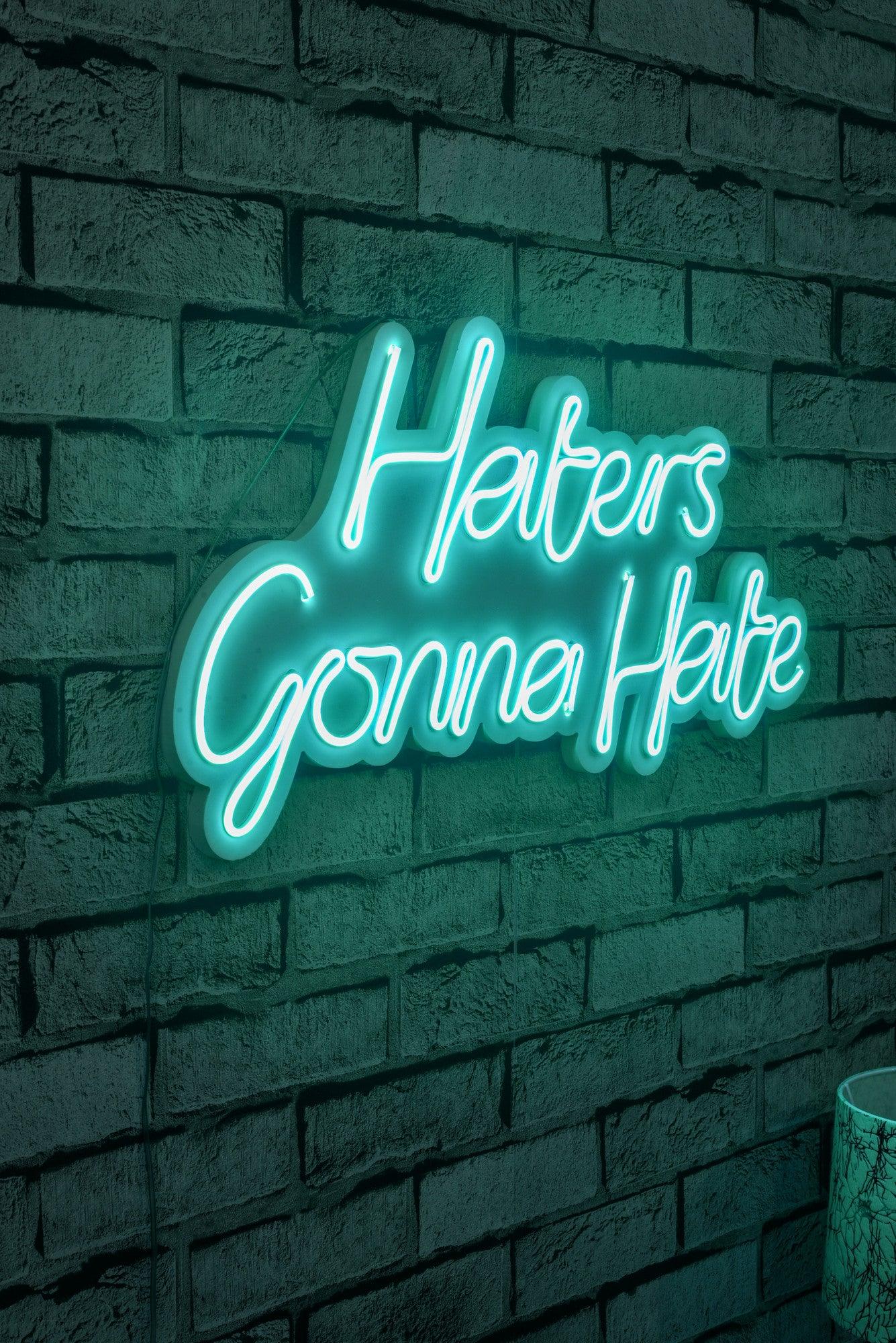 Lampa Neon Haters Gonna Hate