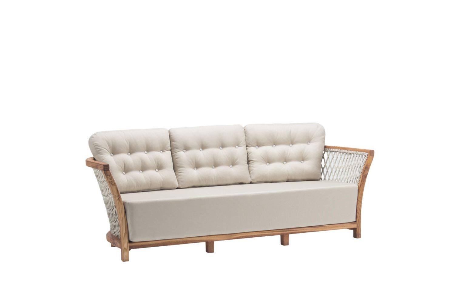 Set De Lounge De Grădină Lavanta - 311S, Crem, 213X71X84 Cm