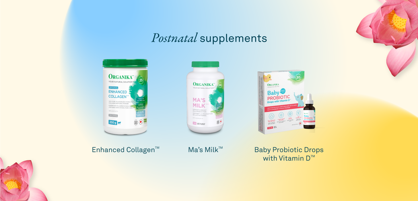 Organika postnatal supplements