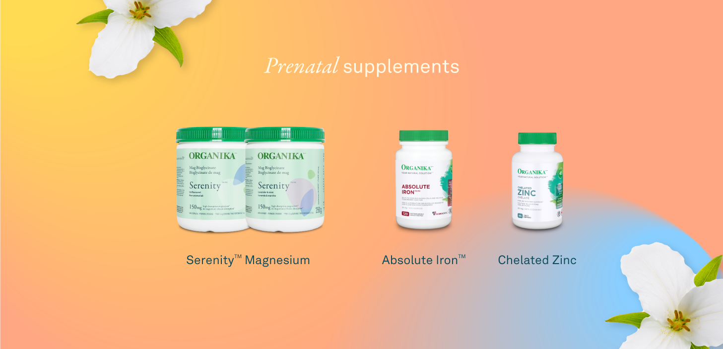 Organika prenatal supplements