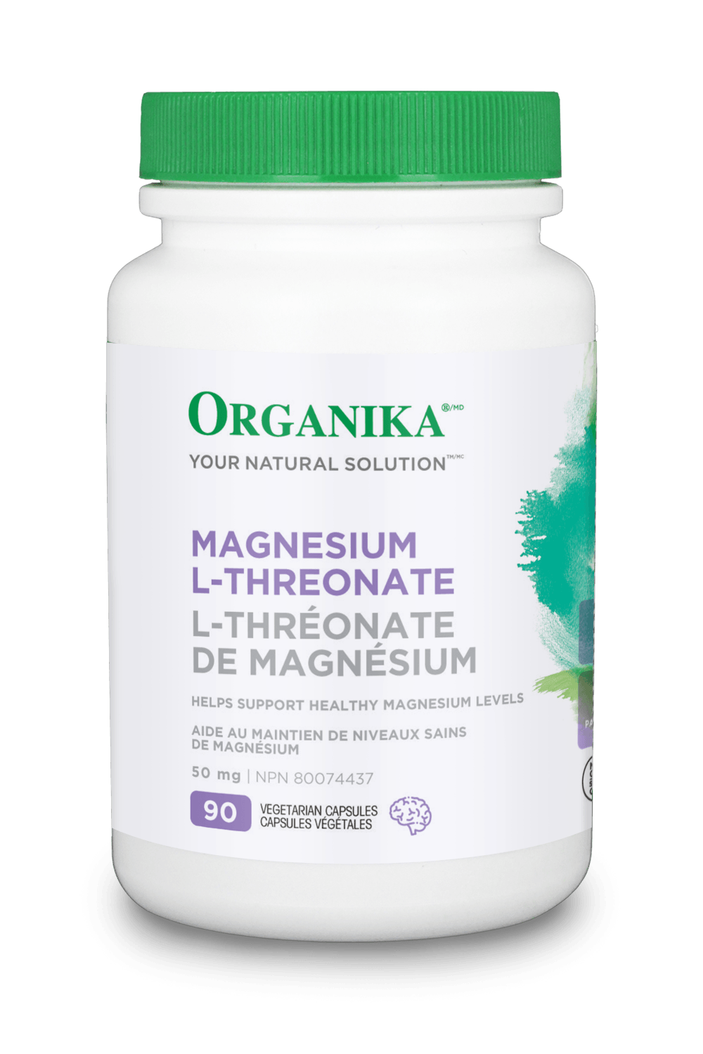 Magnesium L-Threonate - Organika Health Products product image