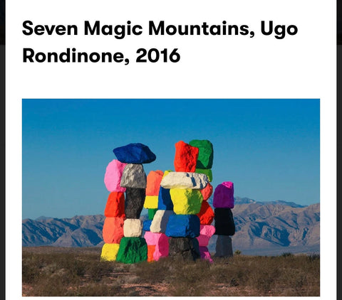 Seven Magic Mountains 